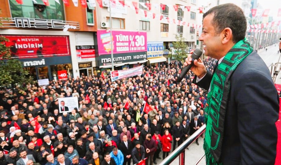 CHP Denizli Büyükşehir Adayı Çavuşoğlu Partililer Tarafından Karşılandı…