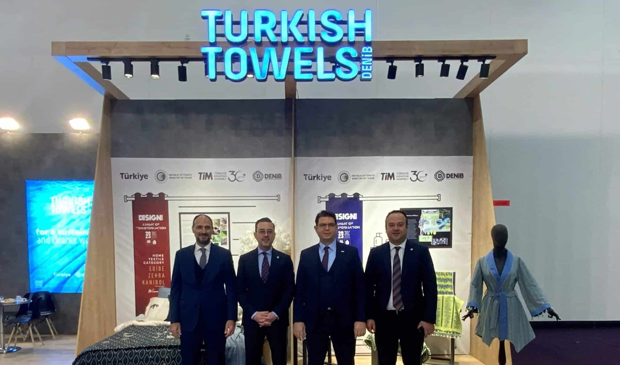 DENİB, Turkish Towels Markasıyla Heimtextil Fuarını Renklendirdi…