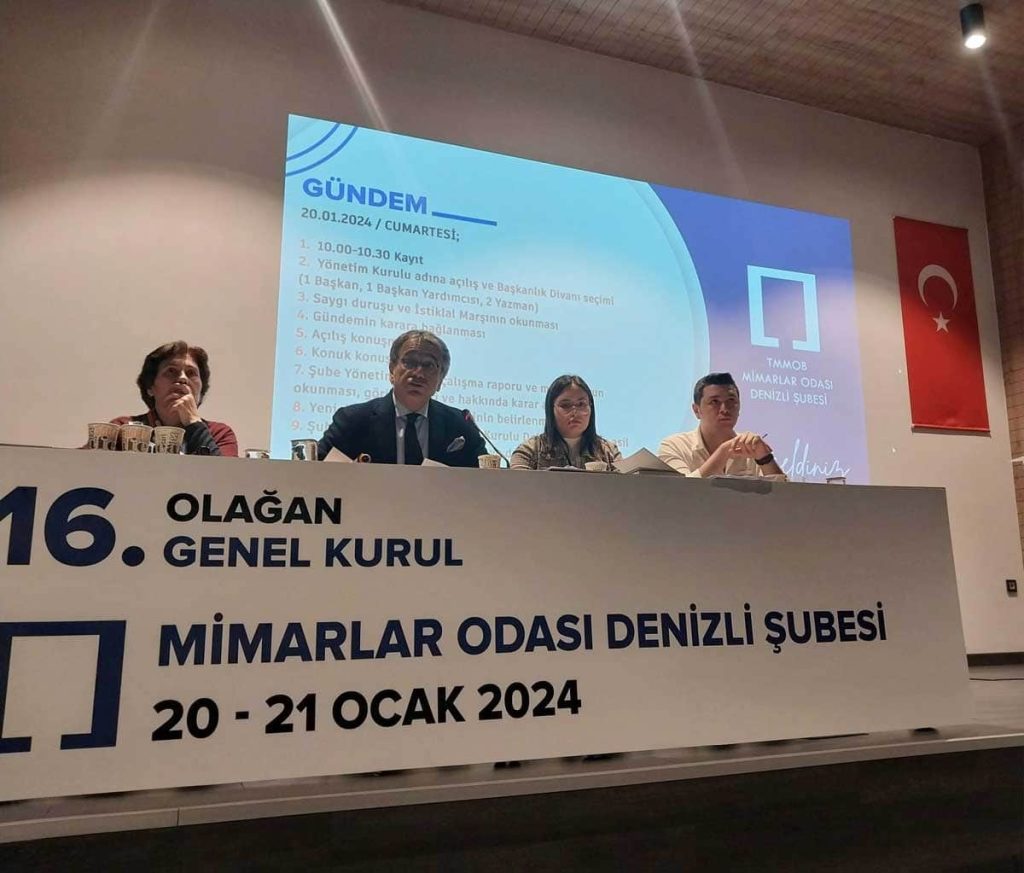 Mimarlar Odası Başkanı Kabel Güven Tazeledi…