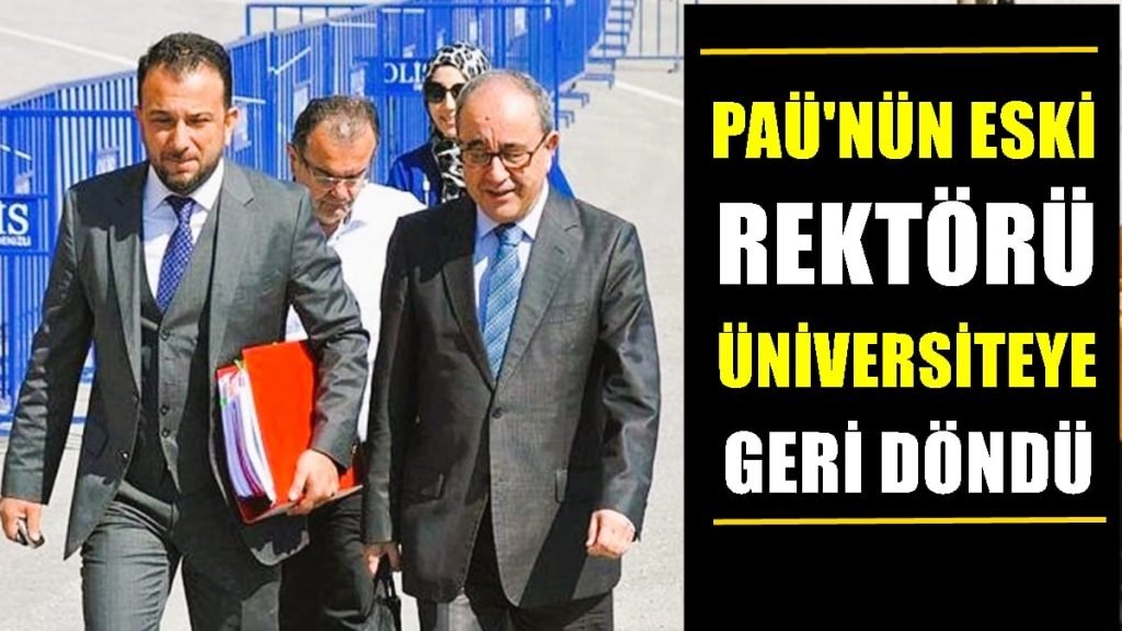 FETÖ Davasından Yargılanan Eski PAÜ Rektörü Bağcı, Profesörlük Kadrosuna Yeniden Atandı...