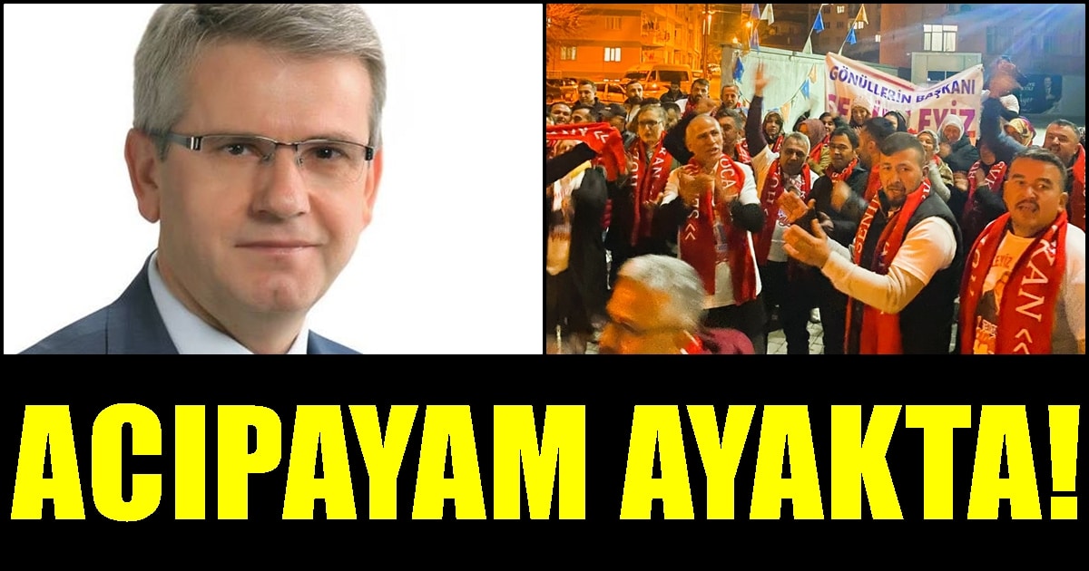 Acıpayamlılar “Bu Yanlıştan Dönün” Diyerek Tepki Gösterdiler…