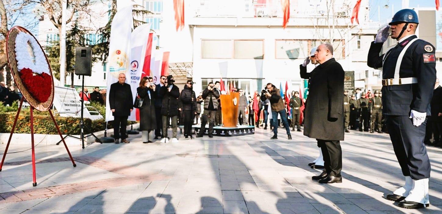 Atatürk’ün Denizli’ye Gelişinin 93. Yıldönümü Törenlerle Anıldı…