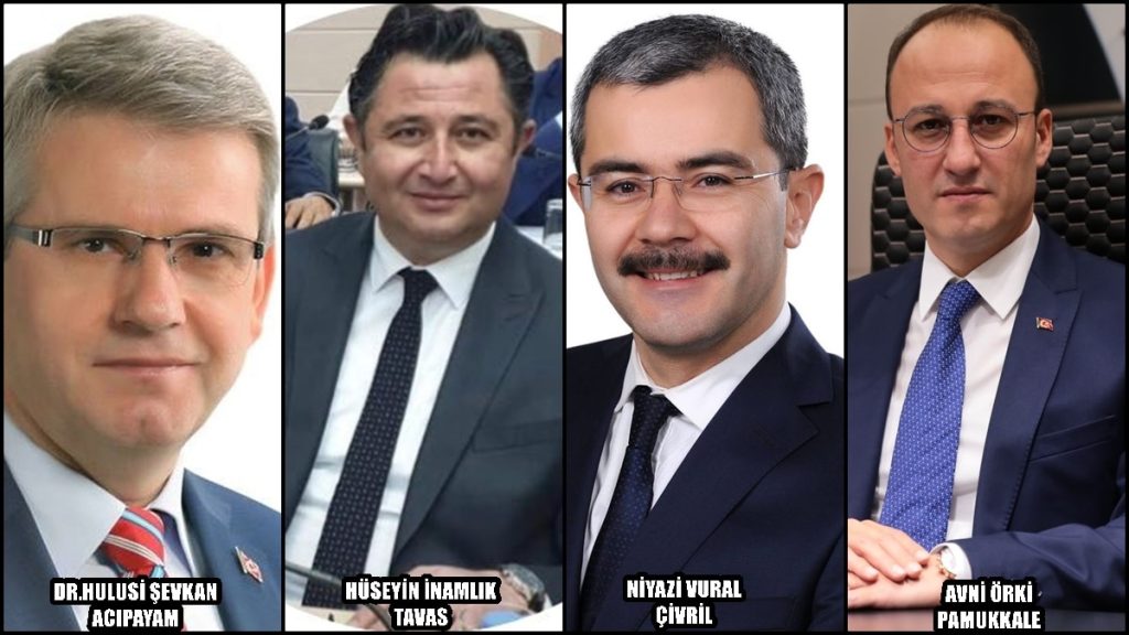 AK Parti Denizli’de 4 Büyük İlçe Belediye Başkanını Değiştiriyor...