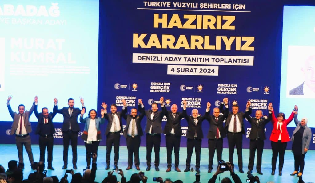 AK Parti Denizli Aday Açıklama Töreni, Coşkulu Bir Kalabalık Eşliğinde Gerçekleşti...