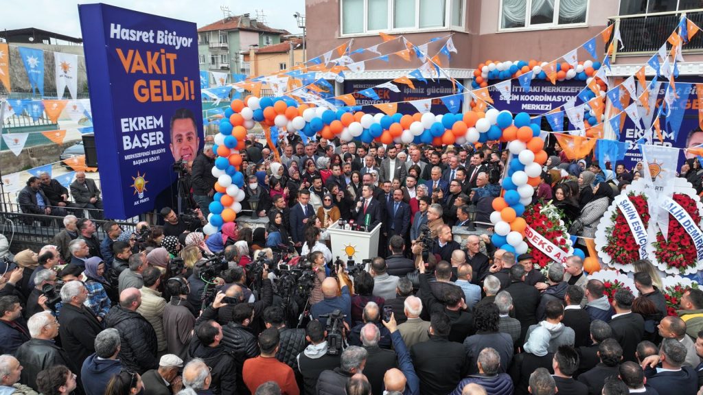 AK Parti Merkezefendi Adayı Başer, SKM Açılışında Başkan Gibi Karşılandı…