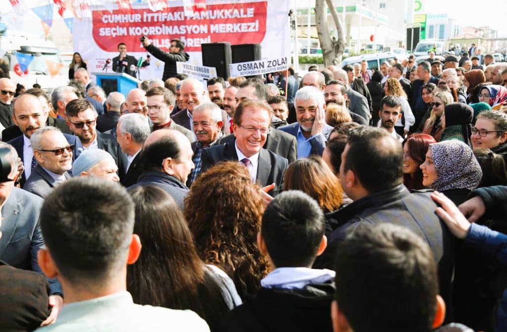 AK Parti Pamukkale Adayı Pekdemir’in SKM Açılışı Şölene Dönüştü…