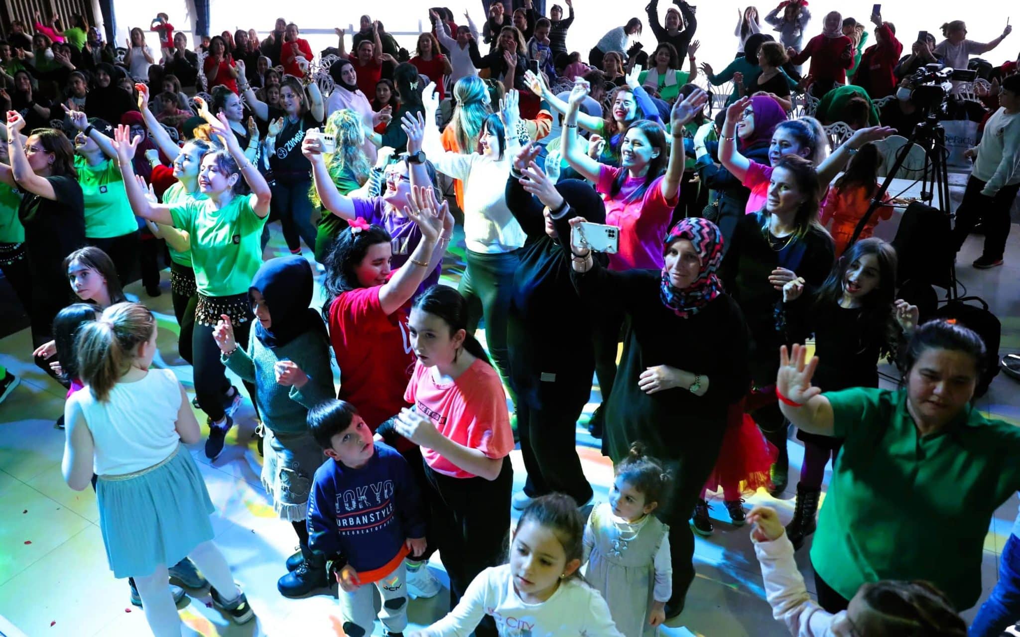 Merkezefendi’de Zumba All-Star Yarışması Coşku İle Sona Erdi…