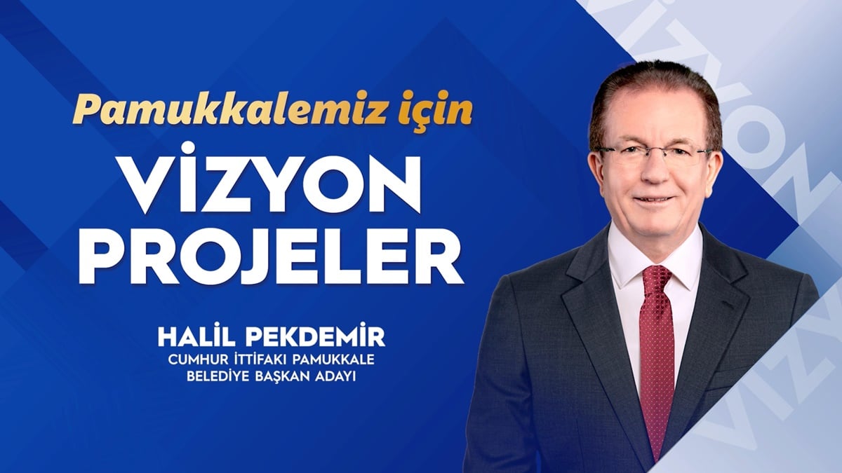 İşte Halil Pekdemir’in Pamukkale Projeleri…