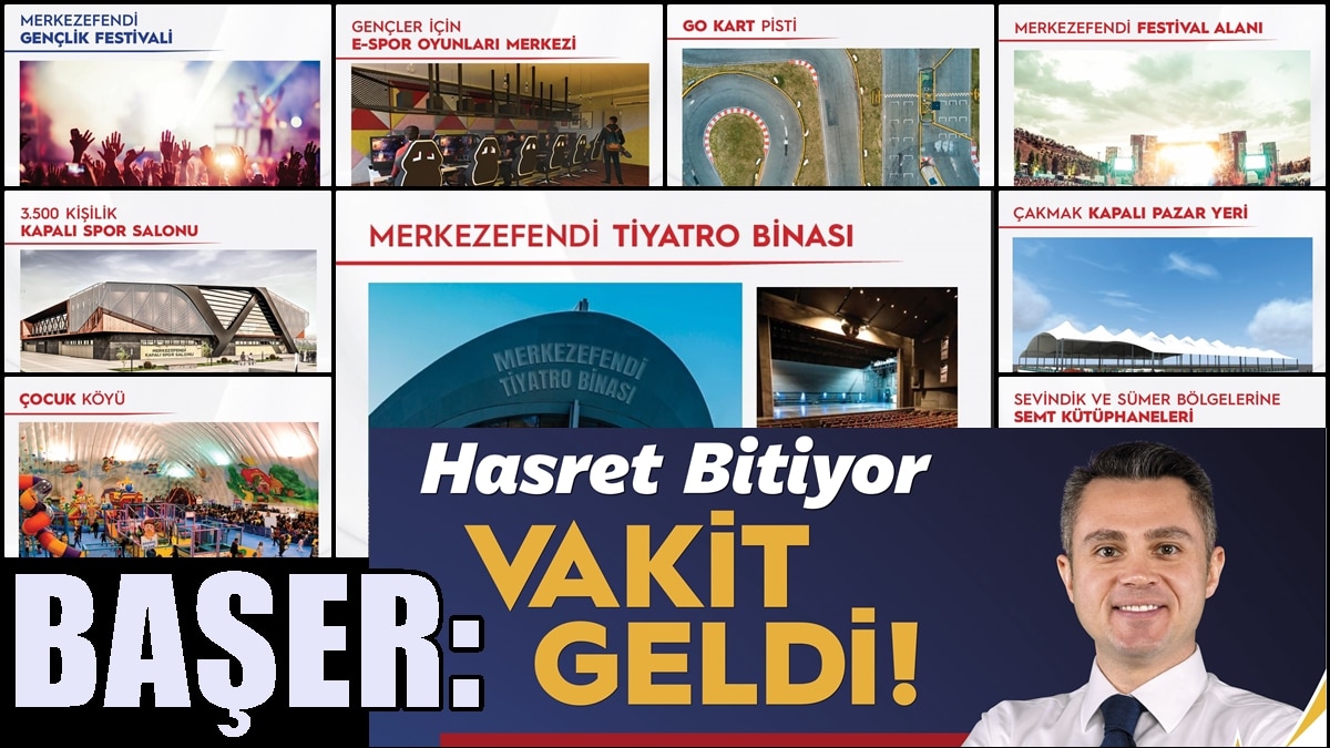 İşte Ekrem Başer’in Merkezefendi’yi Uçuracak Birbirinden Değerli Projeleri…