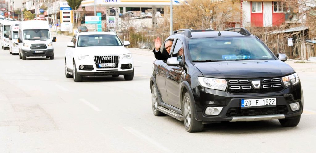 Çameli, AK Parti'nin Mitingi İçin Denizli'ye Aktı...