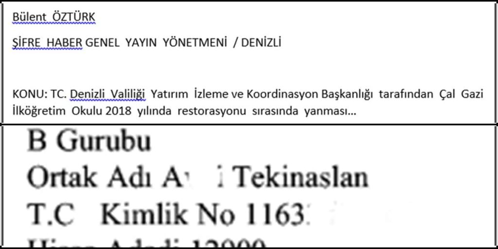 Denizli’de Yangına Kurban Edilen Tarihi Okulla İlgili İddialar, Yenilir Yutulur Cinsten Değil…