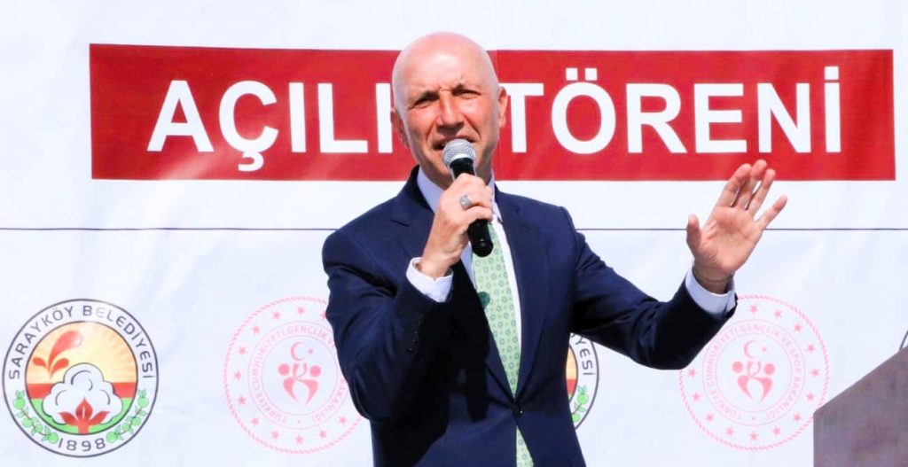 Sarayköy Belediyesi Dev Spor Kompleksi Açılışı, Binlerce Vatandaşın Katılımıyla Gerçekleşti…