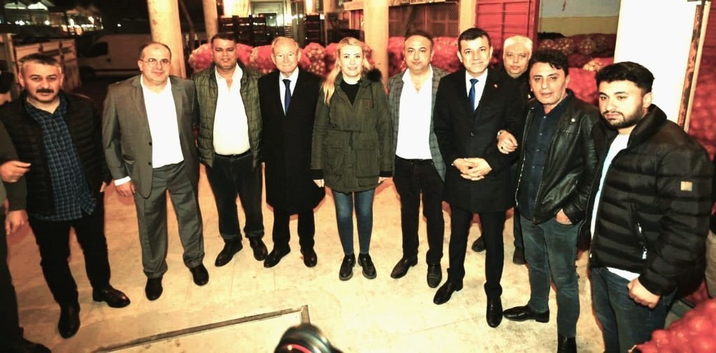 Başkan Şeniz Doğan'dan Hal Esnafına Ziyaret…