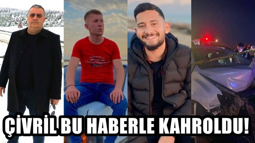 Feci Kaza, Çivril Sulama Müdürünü ve 2 Genci Yaşamdan Kopardı...