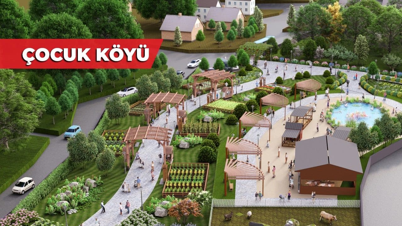 Merkezefendili Çocuklar, Tarımı Kendilerine Ait Bu Köyde Öğrenecekler…