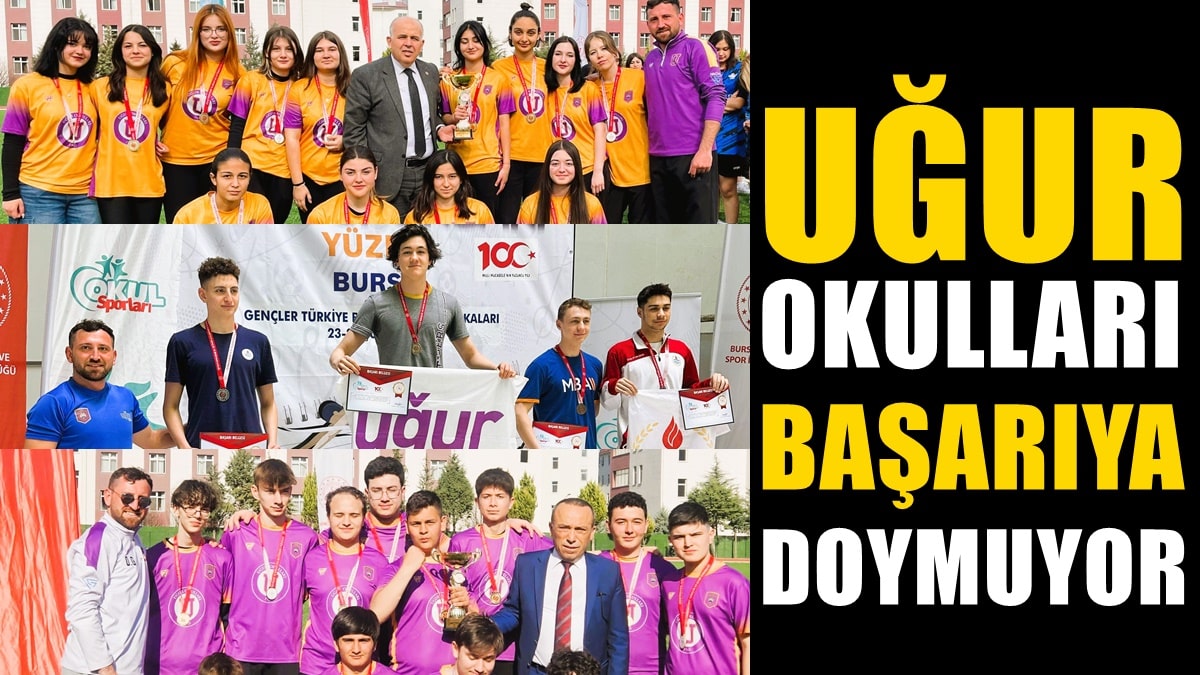 Uğur Okulları 3 Ayrı Branşta Şampiyon Oldu…