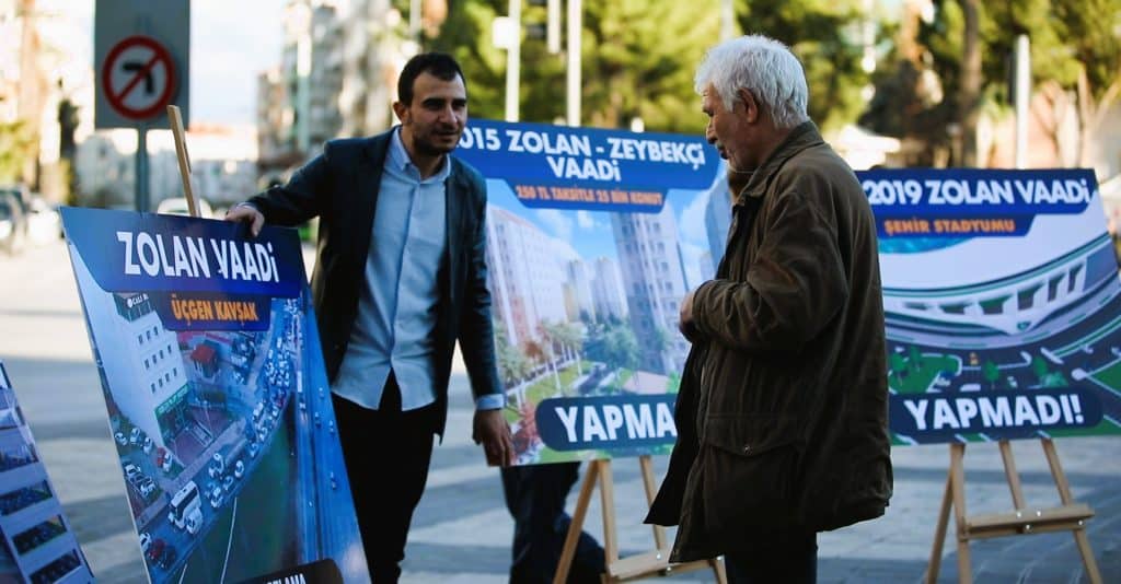 Bu Kez Osman Zolan’ın Vaat Edip Yapmadıkları Sergilendi…