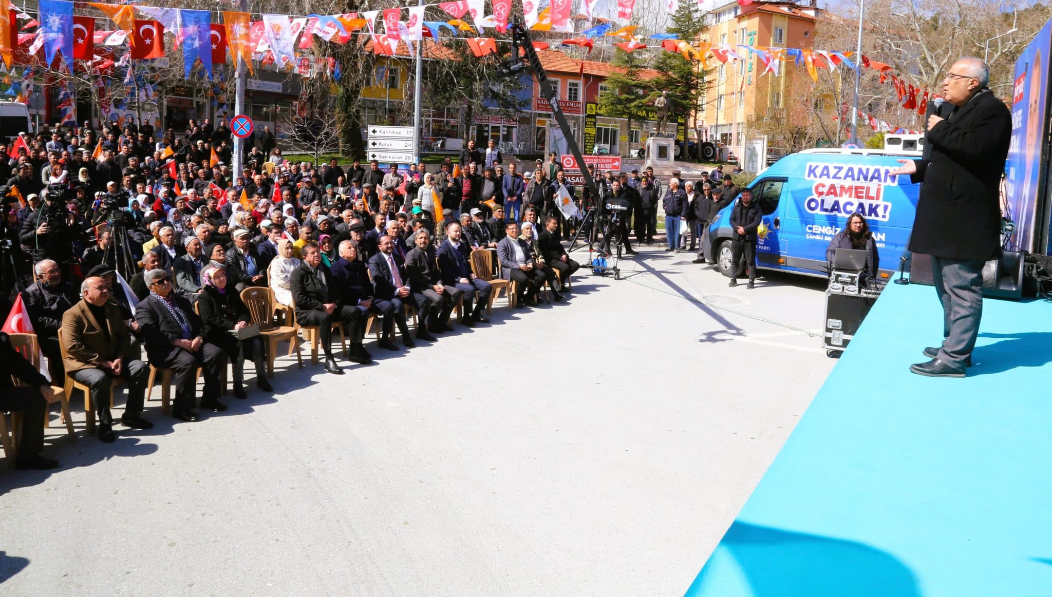 Çameli Halkı ‘Herkesin Başkanı’ Cengiz Arslan’a Tam Destek Verdi…