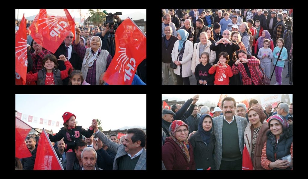 Cumhuriyet Halk Partisi (CHP) Pamukkale Belediye Başkan Adayı Ali Rıza Ertemur, halk buluşmasında başkan gibi karşılandı.