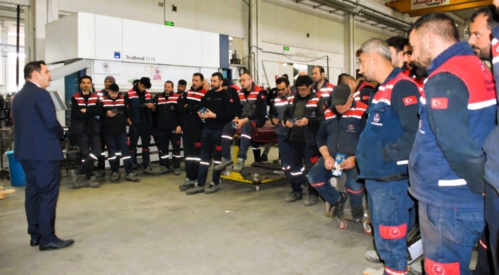 Merkezefendi’nin Lokomotifi Fabrikalar, Fatih Coşkun’u Bağrına Bastı...