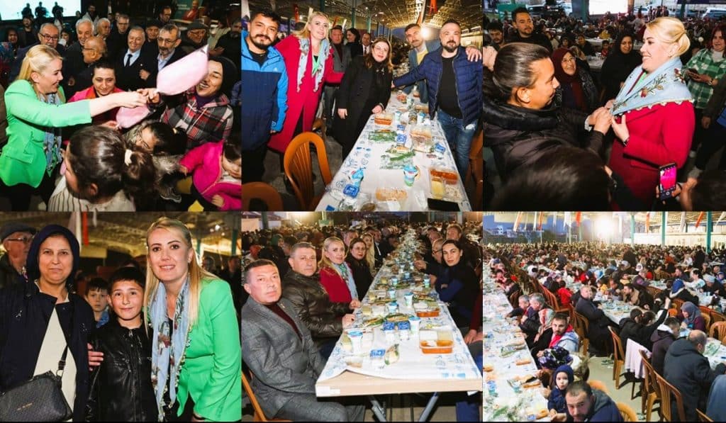 Binlerce Vatandaş Sümer Mahallesi'ndeki İftarda Orucunu Açtı…