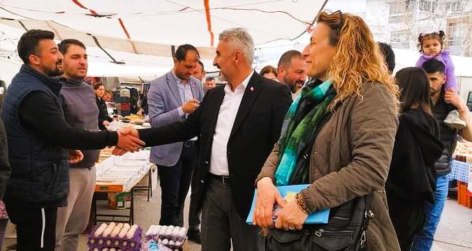 Berberoğlu, Bağbaşı Pazarında Vatandaşlarla Buluştu…