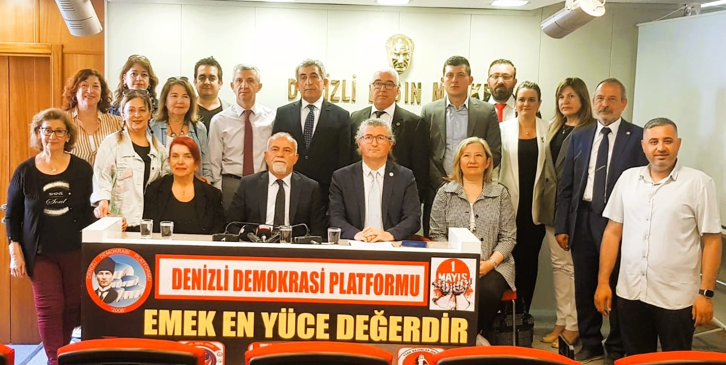 Denizli Demokrasi Platformu, 1 Mayıs İşçi Bayramı Programını Duyurdu