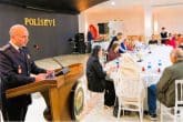 Denizli İl Emniyet Müdürlüğü Pamukkale ilçesi Üniversite Caddesi’nde bulunan Polisevi’nde Türk Polis Teşkilatı’nın 179’uncu Kuruluş Yılı’na özel iftar programı düzenlendi.