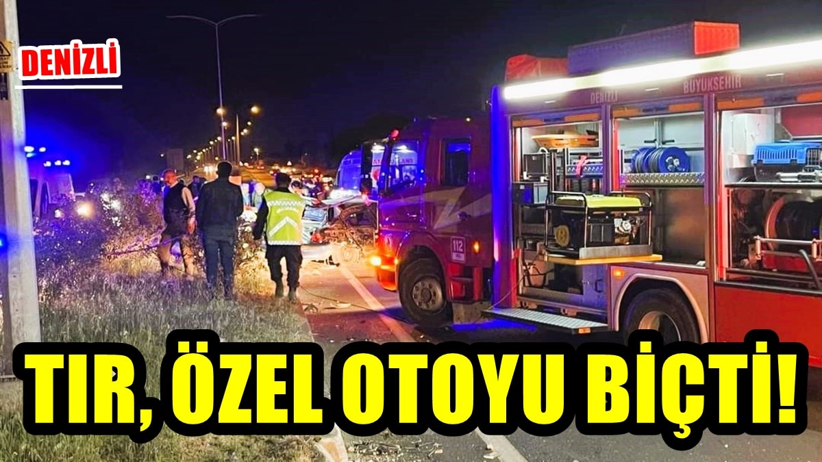 Denizli’de Dönüş Yolunda Feci Kaza: 1 Çocuk Öldü, 6 Kişi Yaralandı…