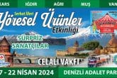 Yöresel Lezzetler Festivali, Doğu İllerinin Tatlarını Denizli’ye Taşıyor…