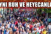 Denizli Halkı,  105 Yıl Önceki Milli Mücadele Ruhuyla Yürüdü…