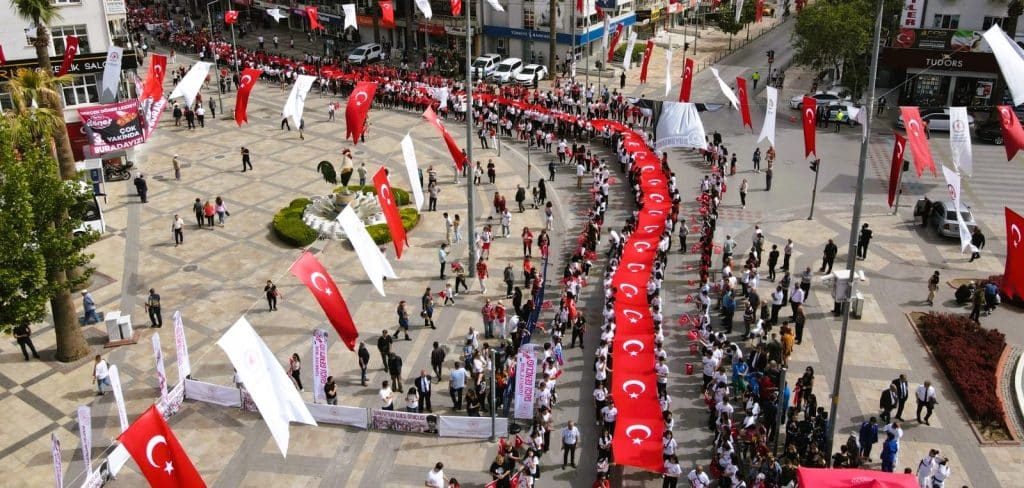 Denizli de 19 Mayıs Coşkusunu Doyasıya Yaşadı...