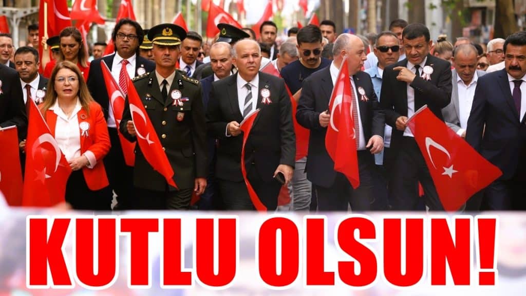 Denizli de 19 Mayıs Coşkusunu Doyasıya Yaşadı...