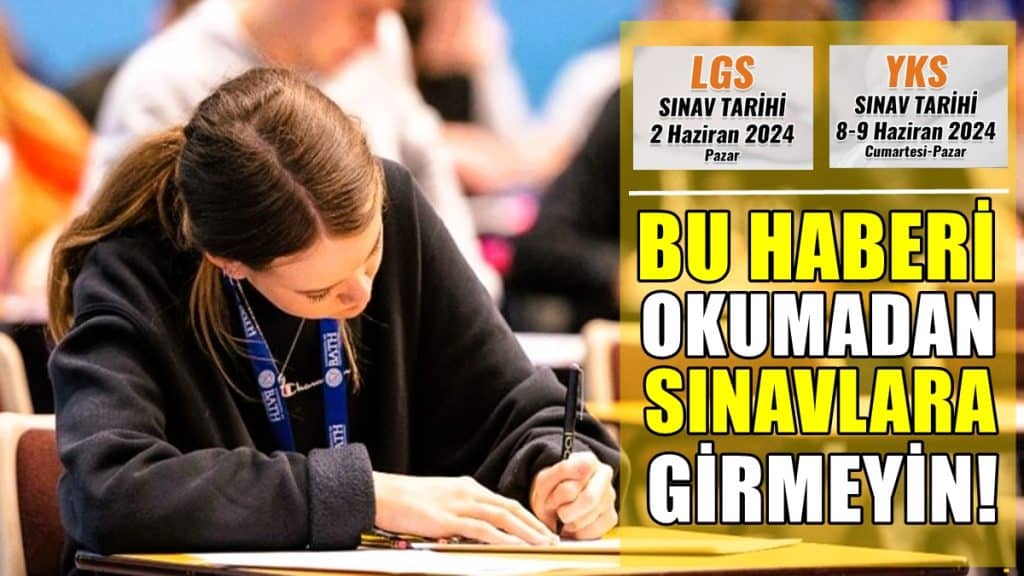 LGS ve YKS Öğrencilerine, Uzmanından Hayati Öneriler…