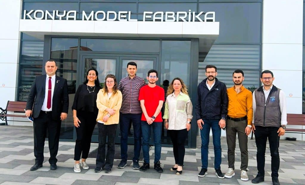 DSO Ekibi, Konya Dış Ticaret Merkezinde ve Model Fabrikada İncelemelerde Bulundu...