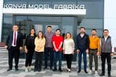 DSO Ekibi, Konya Dış Ticaret Merkezinde ve Model Fabrikada İncelemelerde Bulundu...