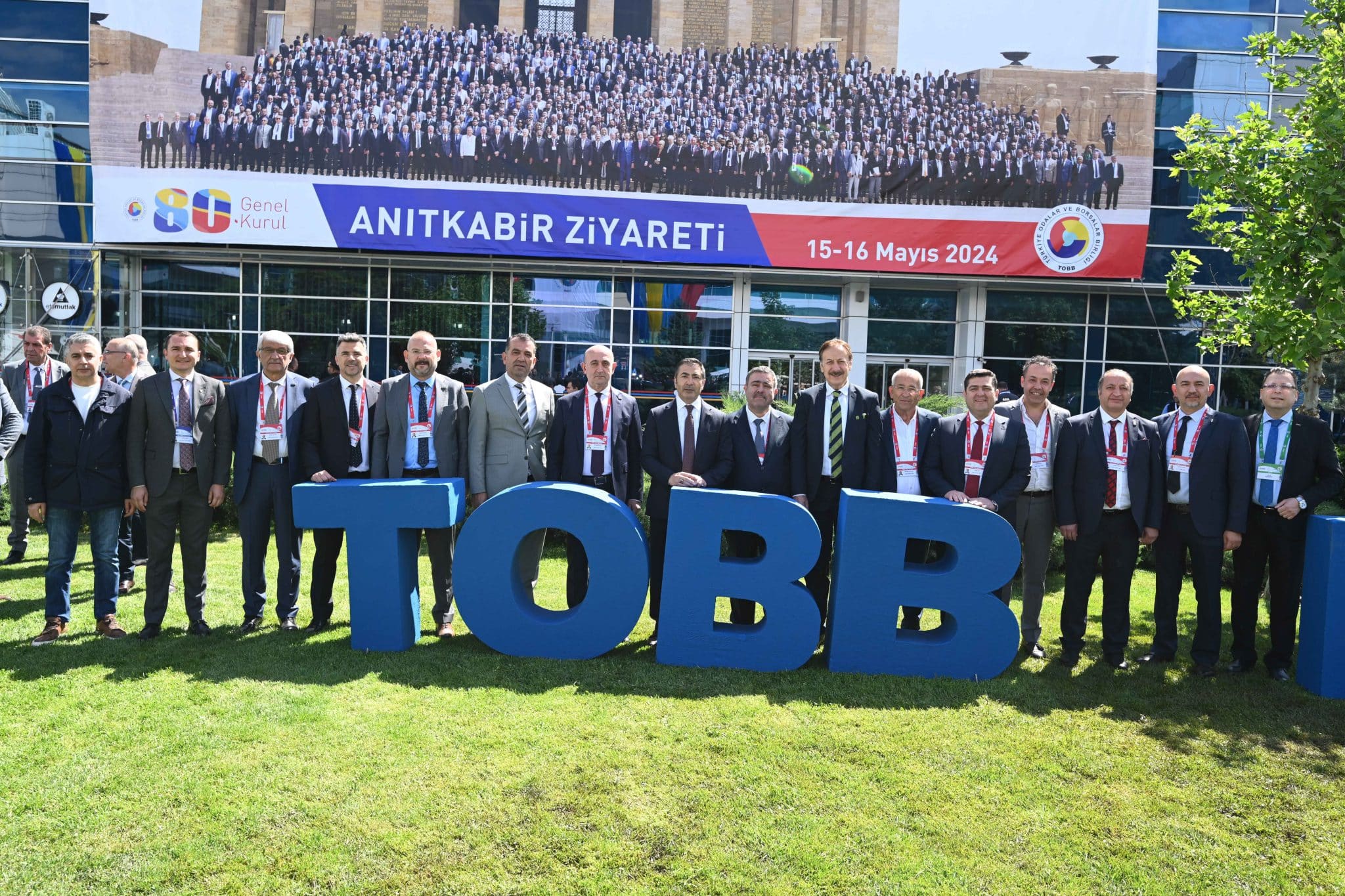DTO Denizli Heyeti, TOBB Genel Kuruluna Çıkarma Yaptı…