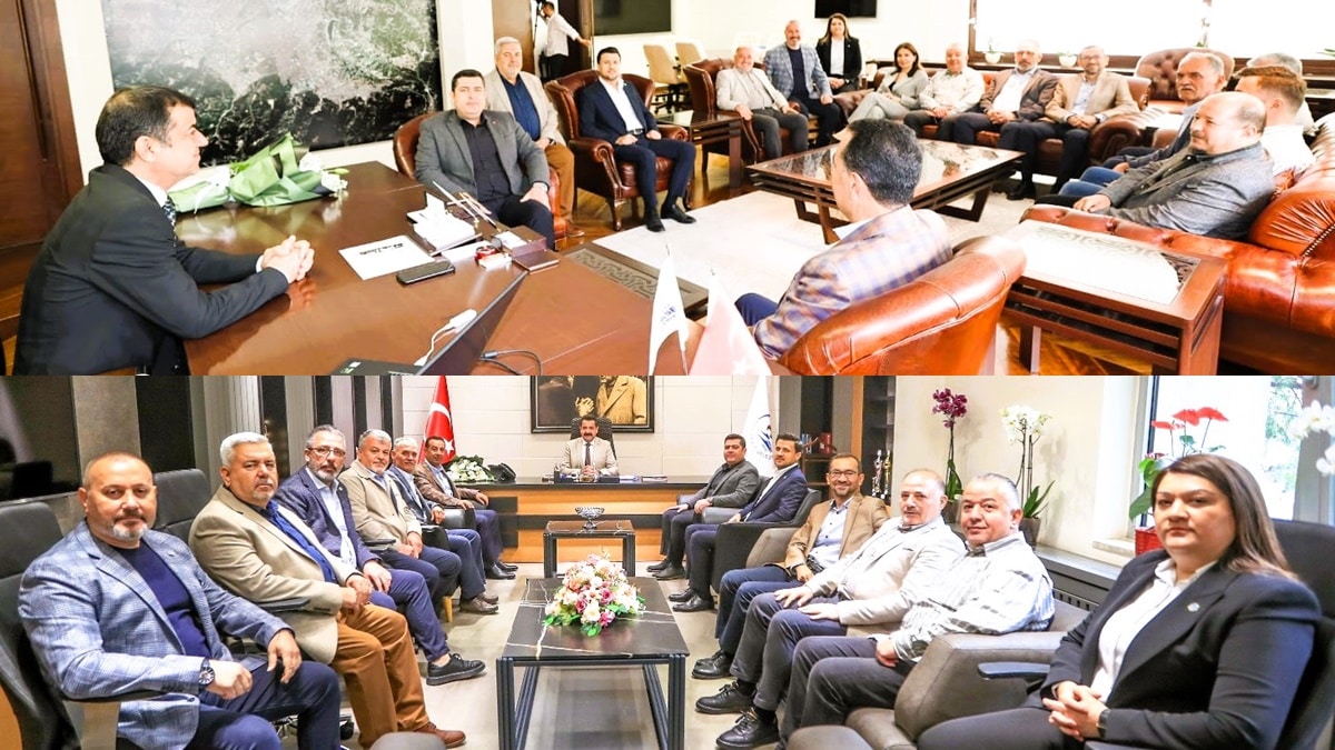 MAKSİAD Yönetiminden Çavuşoğlu ve Ertemur’a ‘Hayırlı Olsun’ Ziyareti…