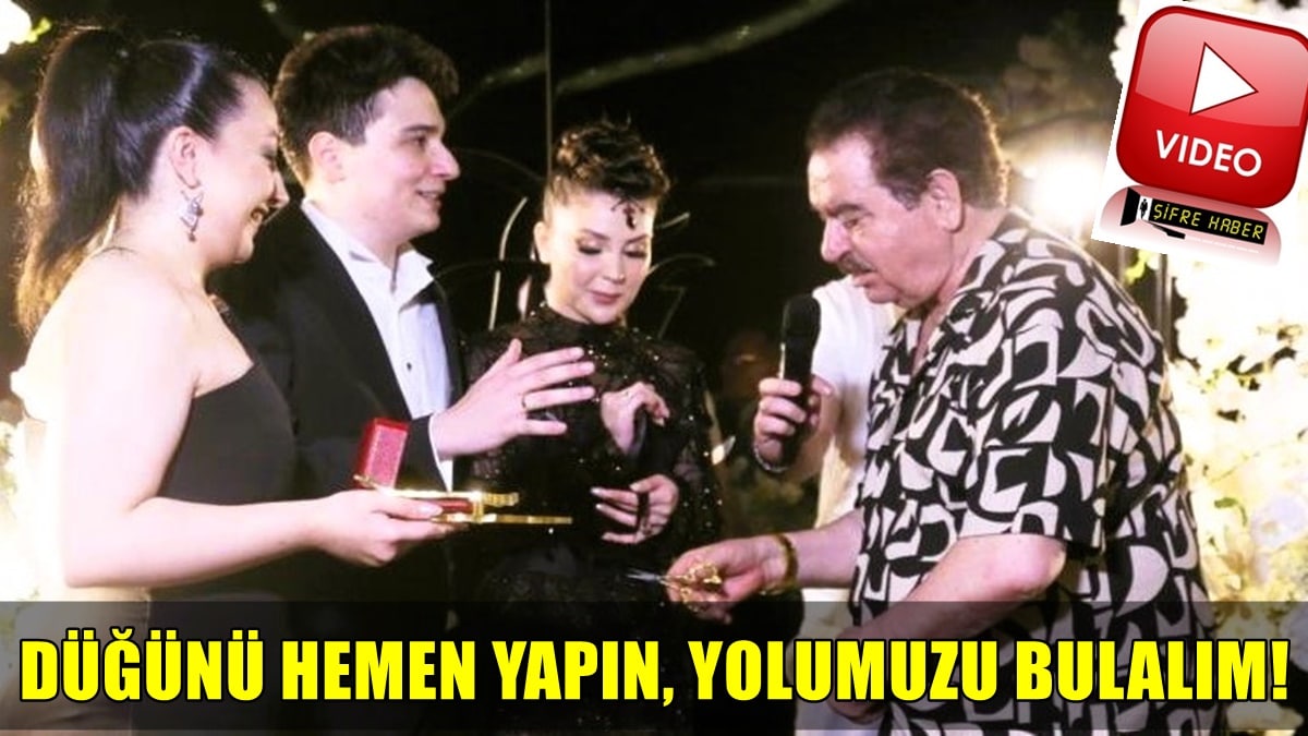 Tatlıses, Denizli’de Bir Nişana Katıldı, Yüzükleri Taktı…