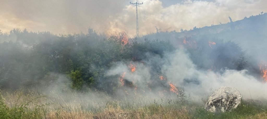 Denizli'nin 3 Ayrı Bölgesinde Yangınlar Başladı...