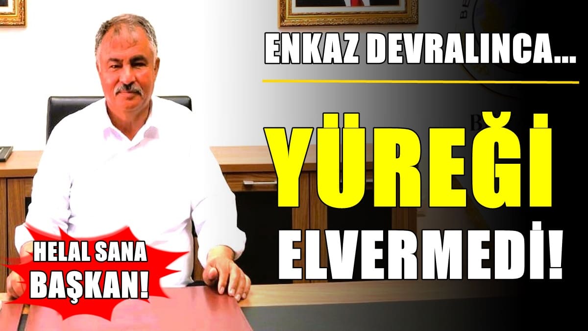 Denizli’deki İlçe Belediye Başkanı, Belediye’nin Haline Acıyınca…