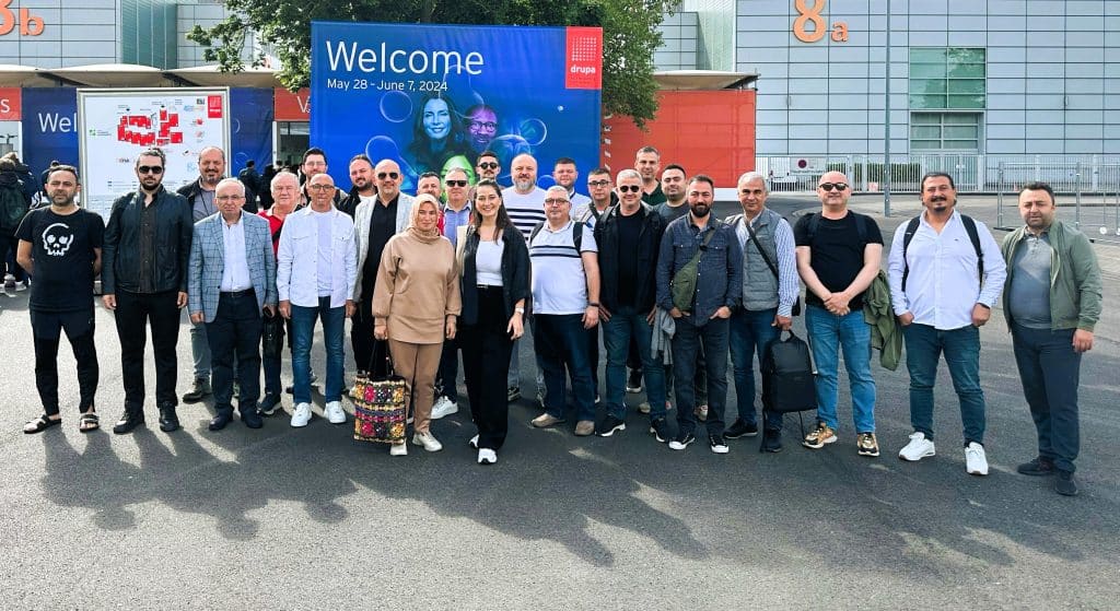 DTO, 28 Firmasıyla Almanya’daki Drupa 2024Fuarı’na Katıldı…