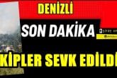 Denizli Buldan'da Orman Yangını Başladı...