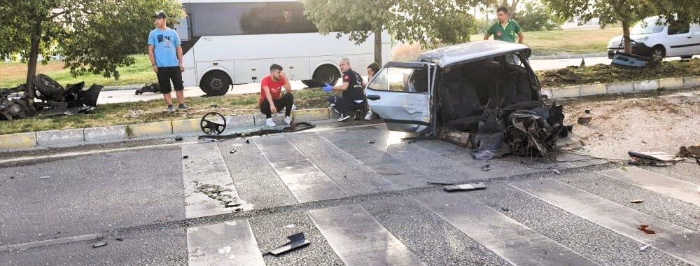 Denizli'deki Korkunç Kazayı Görenler, Gözlerine İnanamadı...