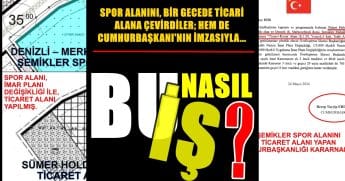 Denizli’deki İlginç İmar Değişikliği, Tepkilere ve Protestolara Neden Oldu…