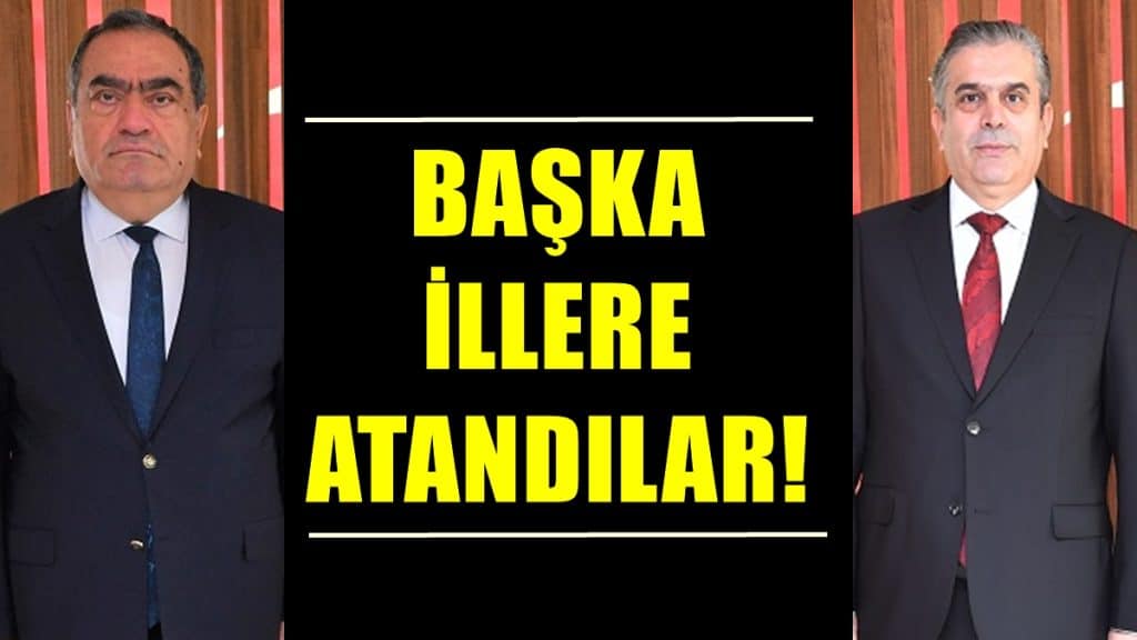 Denizli'nin 2 Vali Yardımcısı ve 4 Kaymakamının Yeri Değişti...