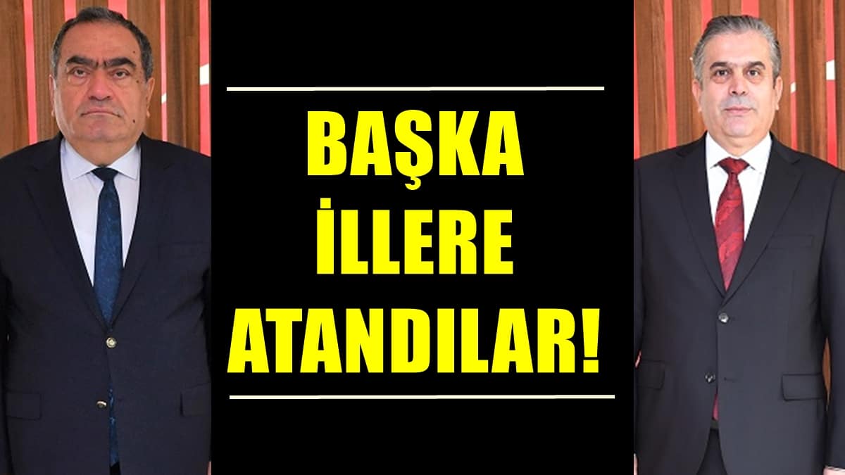 Denizli’nin 2 Vali Yardımcısı ve 4 Kaymakamının Yeri Değişti…