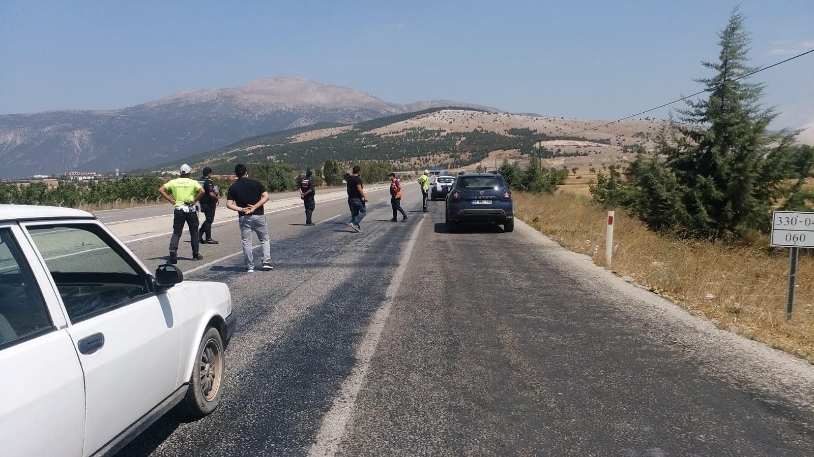 Denizli – Antalya Yolu Çift Taraflı Trafiğe Kapatıldı…
