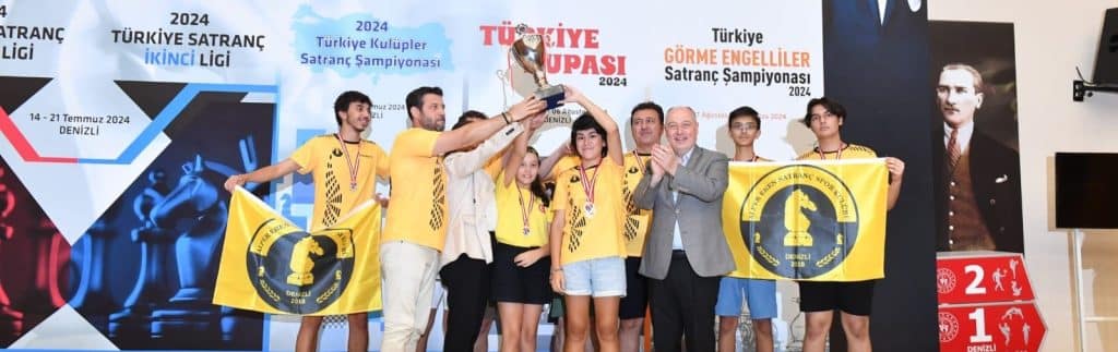 Türkiye Satranç Şampiyonası, Denizli'de Tamamlandı...