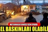 Meteoroloji Denizli'nin 3 İlçesi İçin Şiddetli Yağış ve Sel Uyarısı Yaptı...